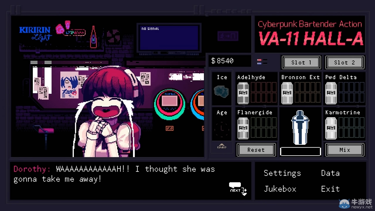 体验调酒师的生活动作游戏《VA-11 HALL-A》发售日期  以及预告片公布