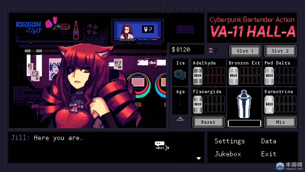 体验调酒师的生活动作游戏《VA-11 HALL-A》发售日期  以及预告片公布