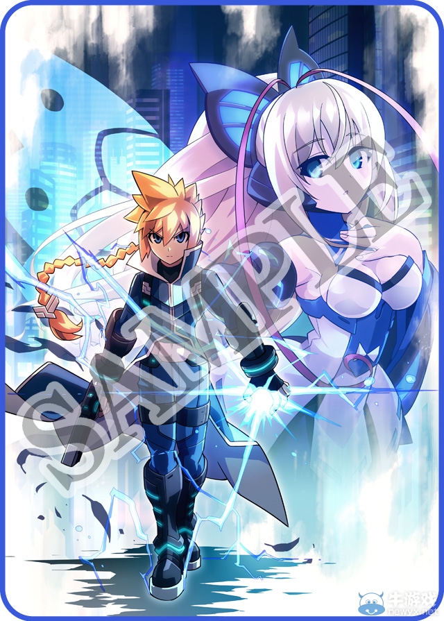 《苍穹雷霆GUNVOLT 2》店铺特典插画公布