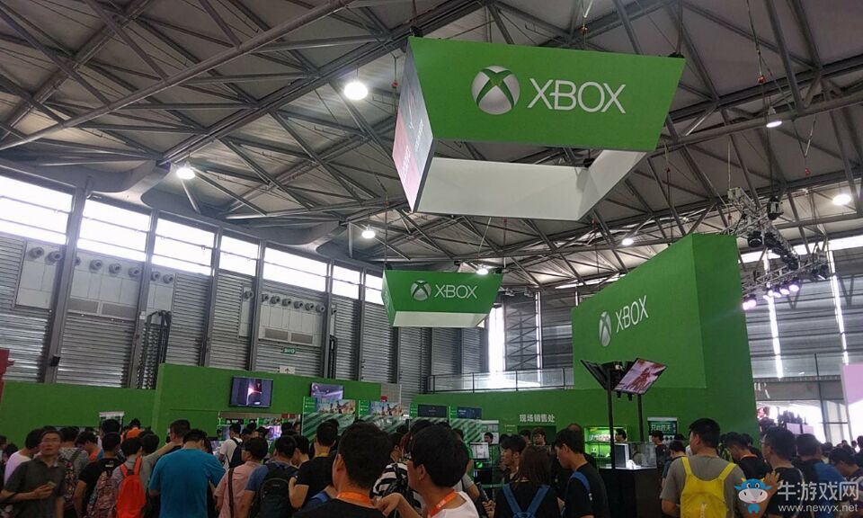 CJ 2016：XboxOne展台抢先观看 现场火爆