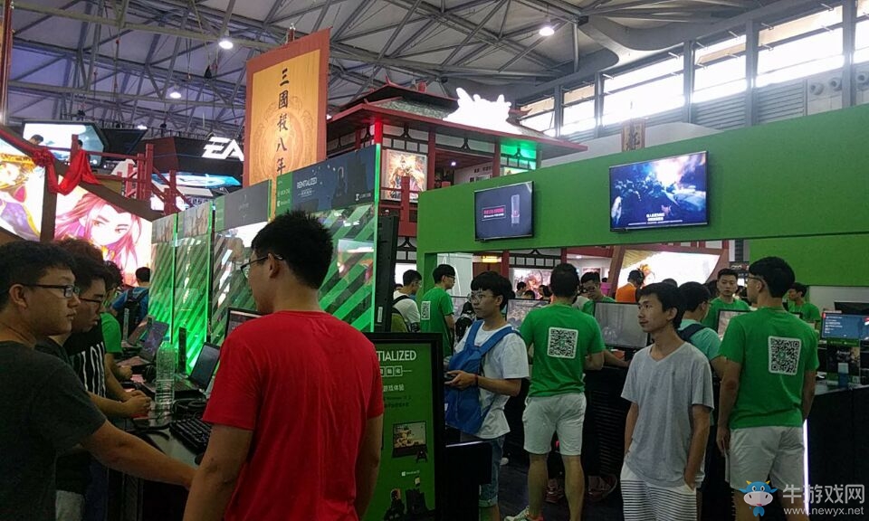 CJ 2016：XboxOne展台抢先观看 现场火爆