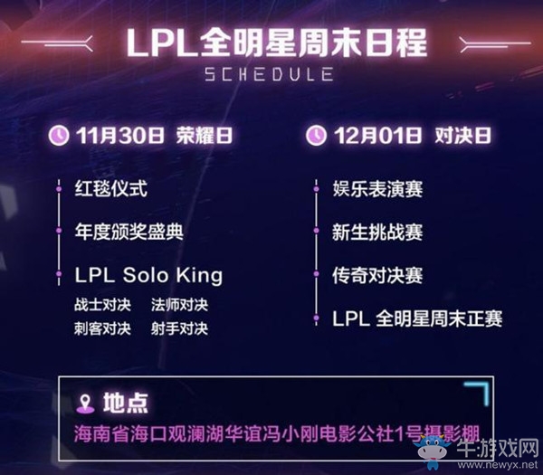 《LOL》2019LPL全明星周末賽程介紹